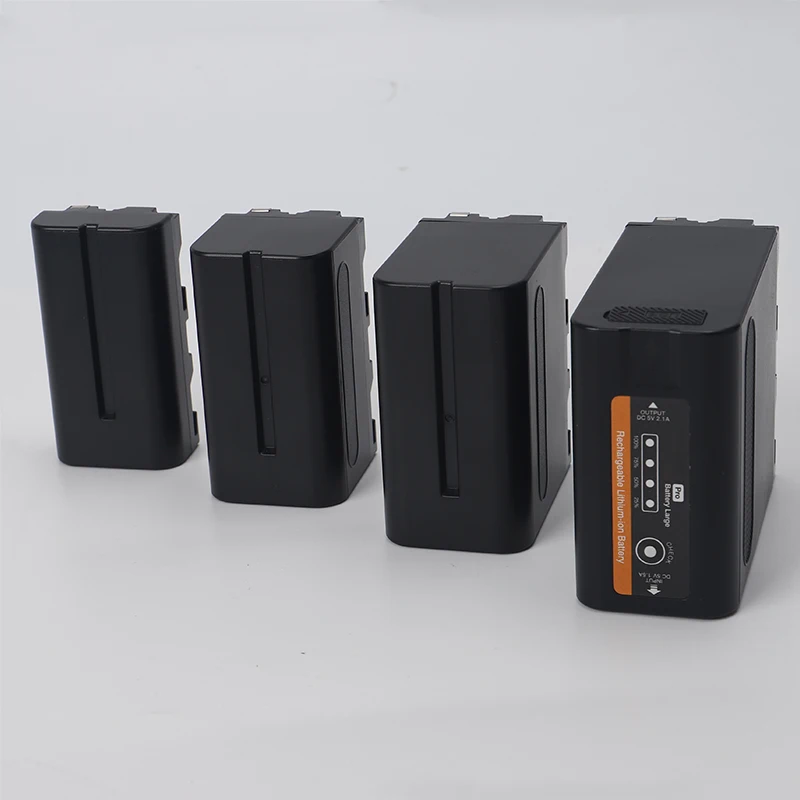 Camcorder Camera  lithium ion battery NPF550/F570/F530 7.4V Rechargeable Digital Lithium Li-ion battery pack