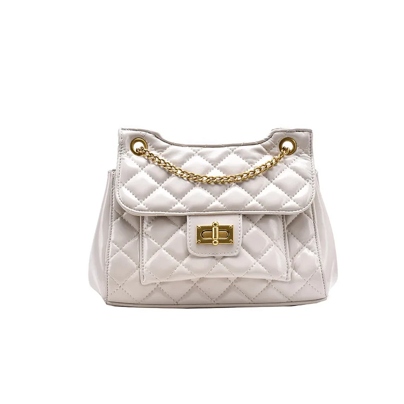 Lady Messenger Belt Bags Women Handbags Ladies Hand Bags Luxury Design Elegance Chain Clutch Makeup PU Leather Wholesale Bags