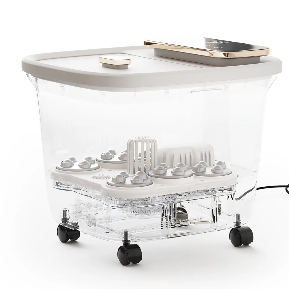 Wholesale High Quality Electric Portable Foot Spa Bath Massager Machine Foot Massage Foot Bath Bucket Automatic Heating 