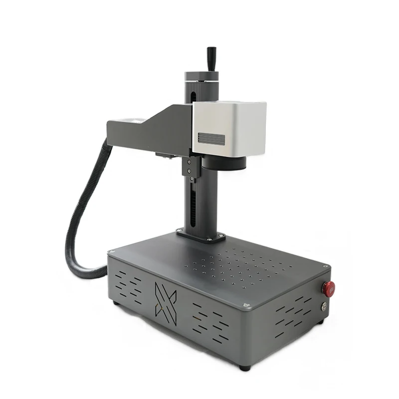 20W/30W stainless steel copper plate microcomputer is suitable for small enterprises fiber laser marking and engraving machine