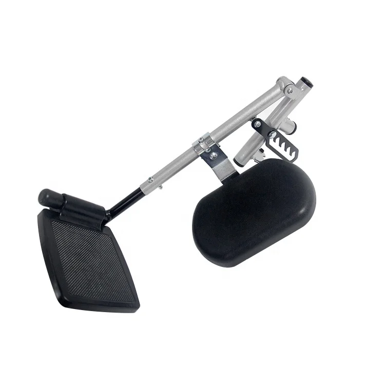 Wheelchair Walker Spare Part Accessories Footrest Rehabilitation Therapy Supplies Health Care Wheelchair Foot Rest Steel CE ISO