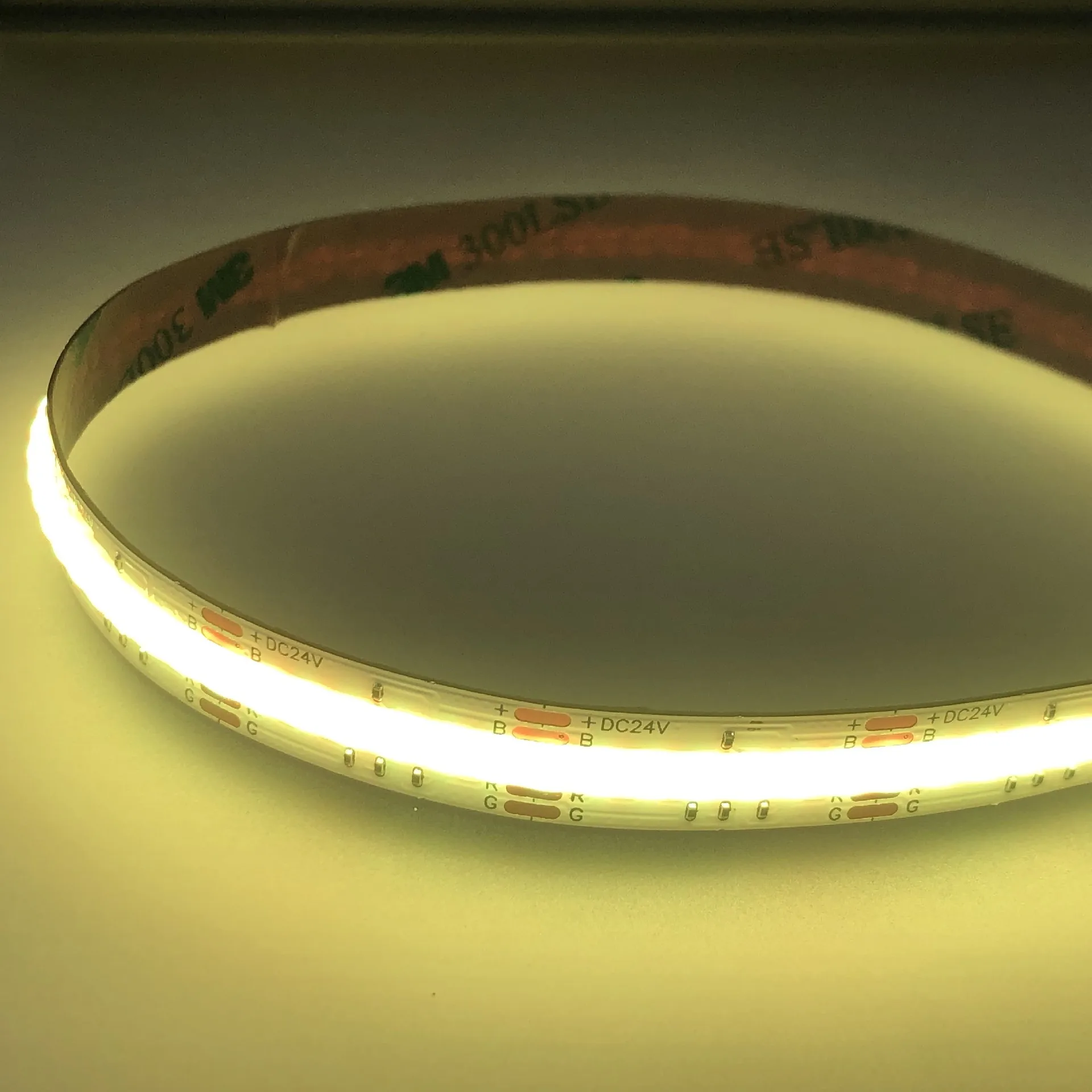 COB LED Light RGB 90 Copper 80 Led Strip Lights Ip20 Landscape DC 24V Rose Lighting Manual Button,remote Control -35 - 70 50000