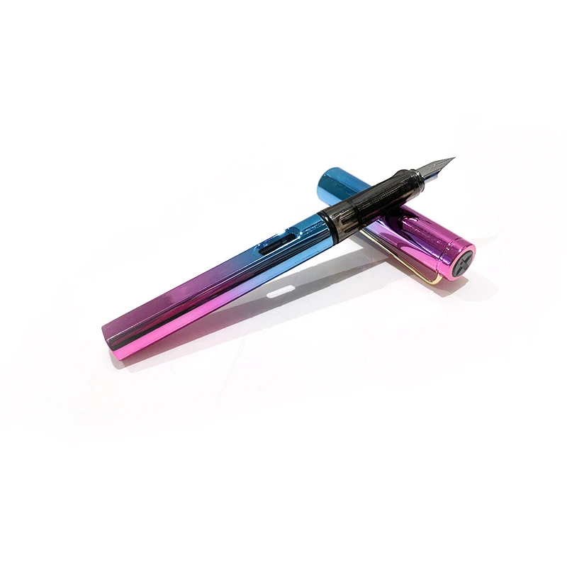 Delicate Vintage Glass Dip Pen with Fountain Pen Ink