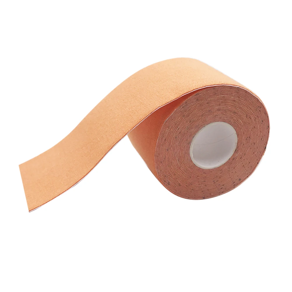 Эластичная цветная Спортивная кинезиологическая лента для снятия боли в суставах, 5 см, 5 м