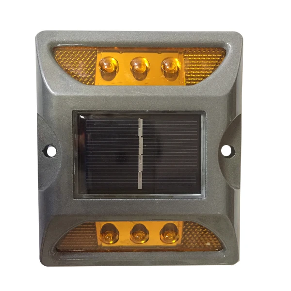 Highway LED Lamp Aluminum Outdoor Waterproof  Solar Powered Road Stud Light