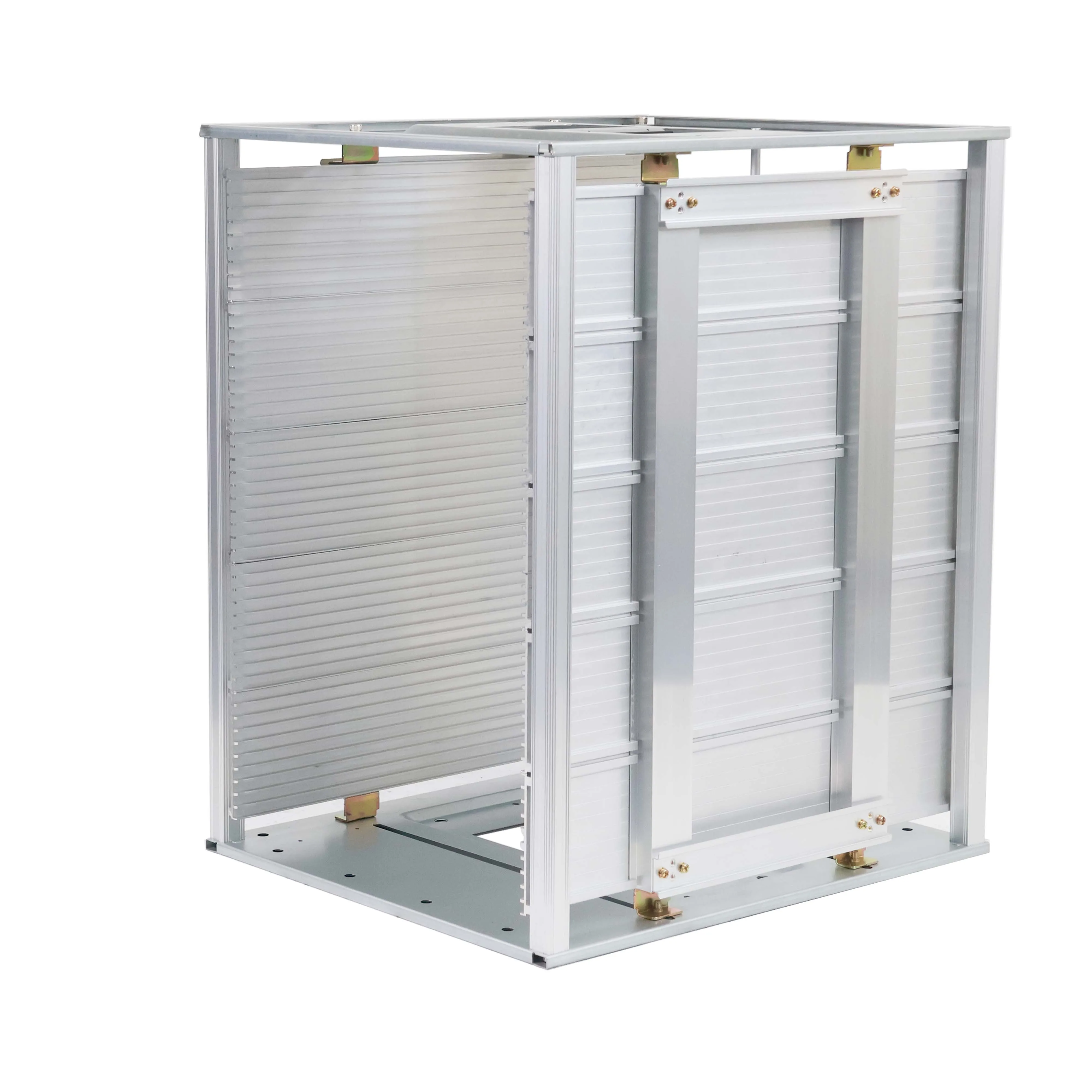 CONCO Aluminium pcb magazine rack  esd adjustable smt magazine rack for PCB