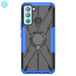 Hot Sale 2 in 1 TPU PC High Protection Shockproof Phone Case For TECNO POP 5 Lite With Kickstand