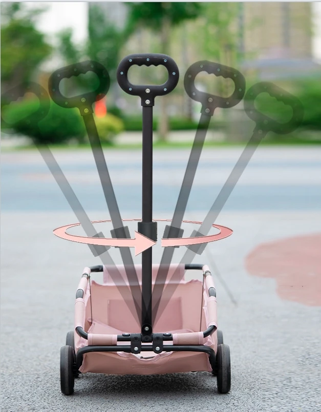 High Quality Folding Travel Camping Shopping Pet Cart For Walking Dogs And Cats Strollers