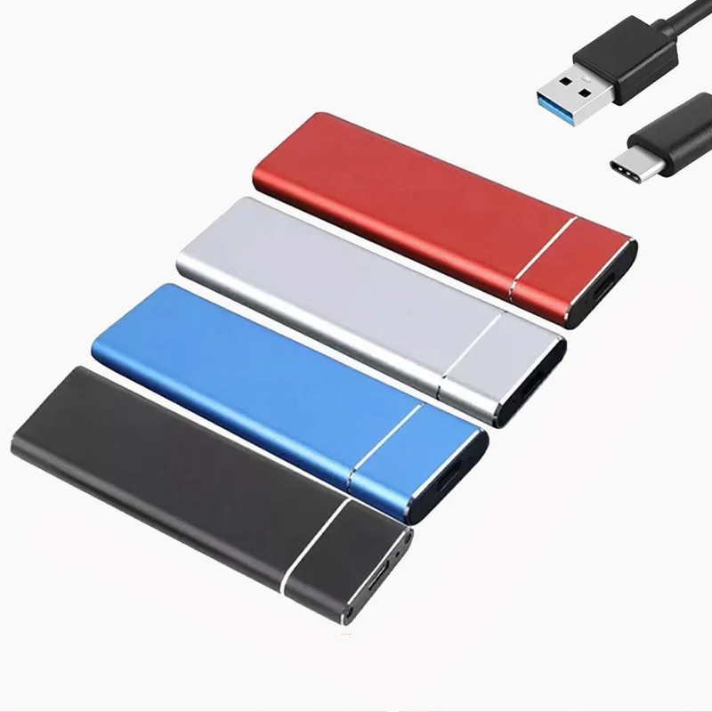 Портативный SSD 16T 2TB 5TB 12TB 10TB 4TB внешний жесткий диск USB3.1 синий красный черный мобильный