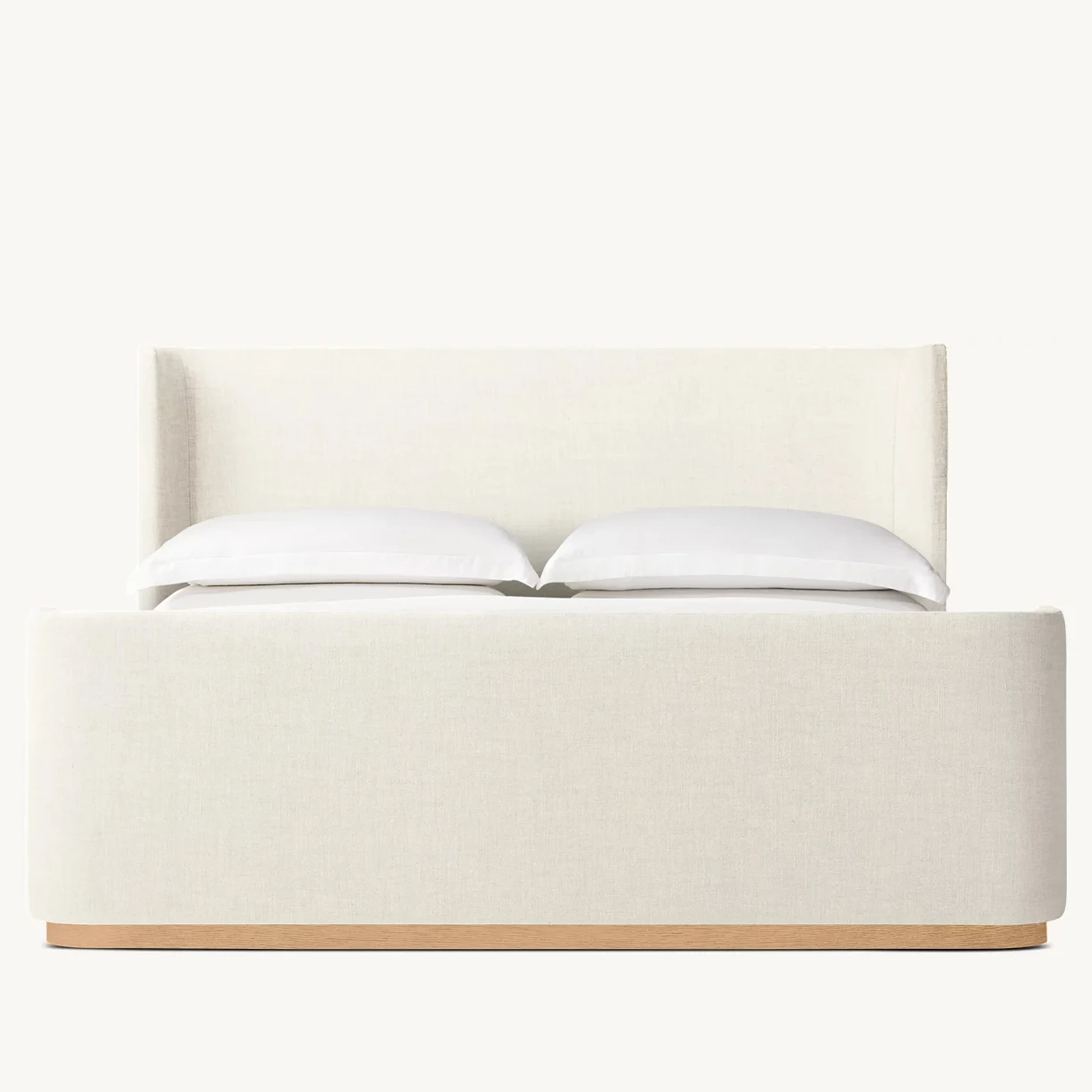 Italian Classical bedroom indoor luxury furnitures high end comfortable fabric queen bed frame