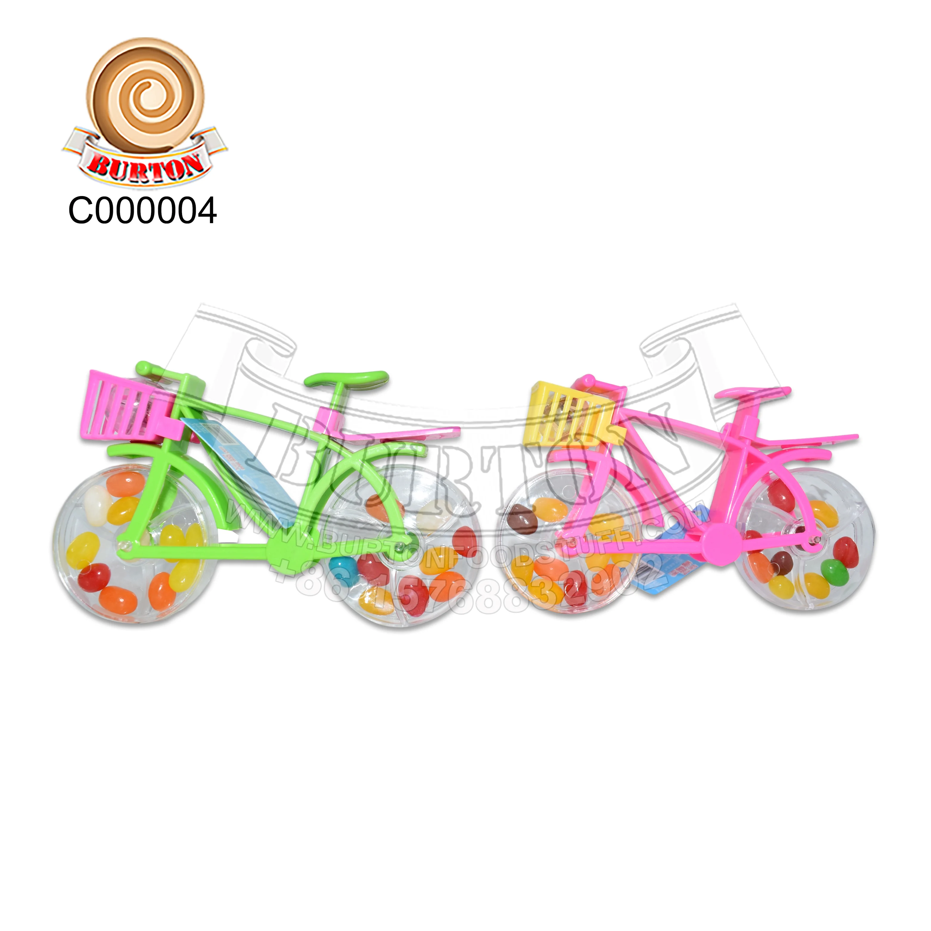 Интересная игрушка электрический велосипед конфеты Халяль сладкий красочный фруктовый вкус желе