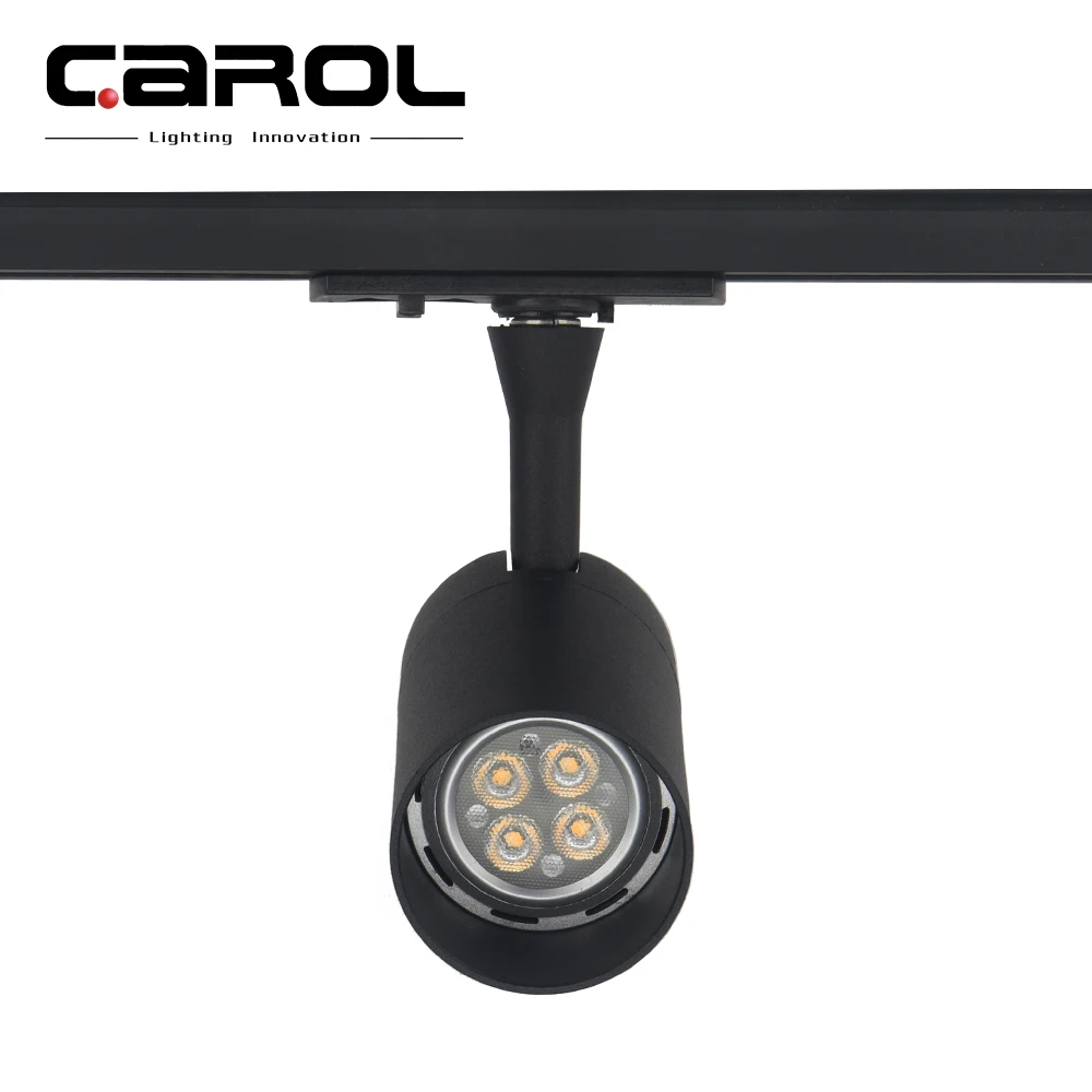 Домашнее освещение, горячая Распродажа, хорошее качество, изогнутый Моноцикл, гоночный железная дорога gu10, освещение, светодиодная дорожка, светильник, корпус