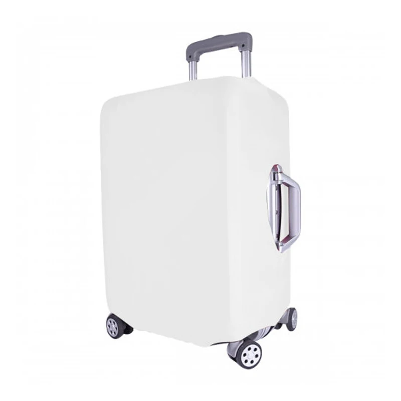Personalized Sublimation Blank Luggage Cover Spandex Travel Suitcase Protector with Zipper