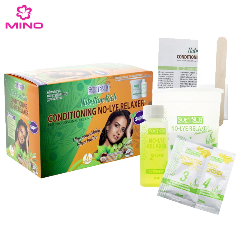 High Quality Hair Relaxer Indian Hair Relaxer Regular and super African home and salon using long lasting