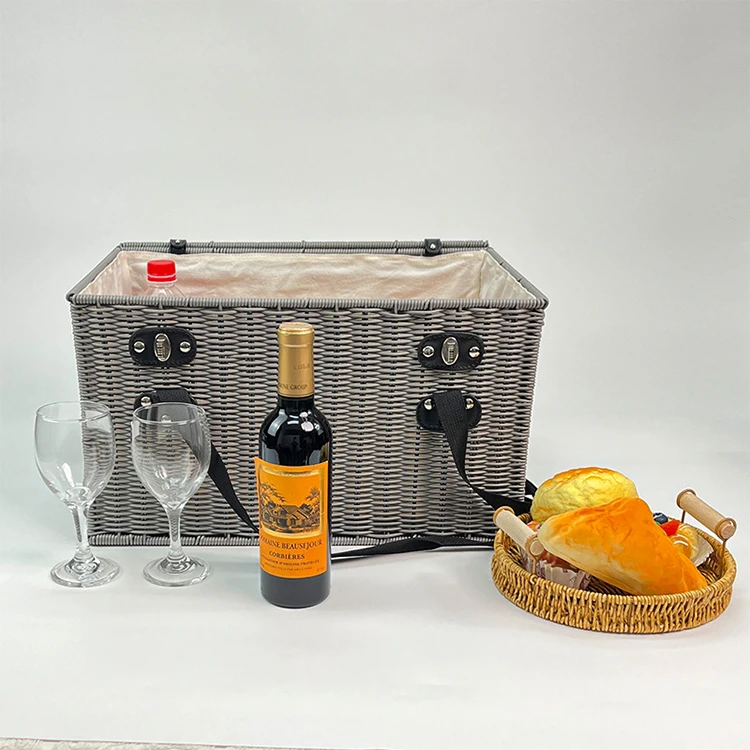 Элегантные плетеные корзины для хранения хлеба и