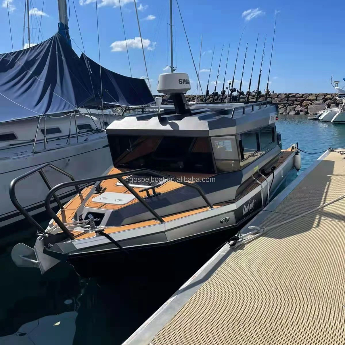 Cabin 9 Meters Boat for Sale 30 feet Speed Boat with Motor