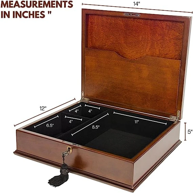 Custom Memory and Treasure Box Large Photo Album CD DVD USB Wooden Storage Box