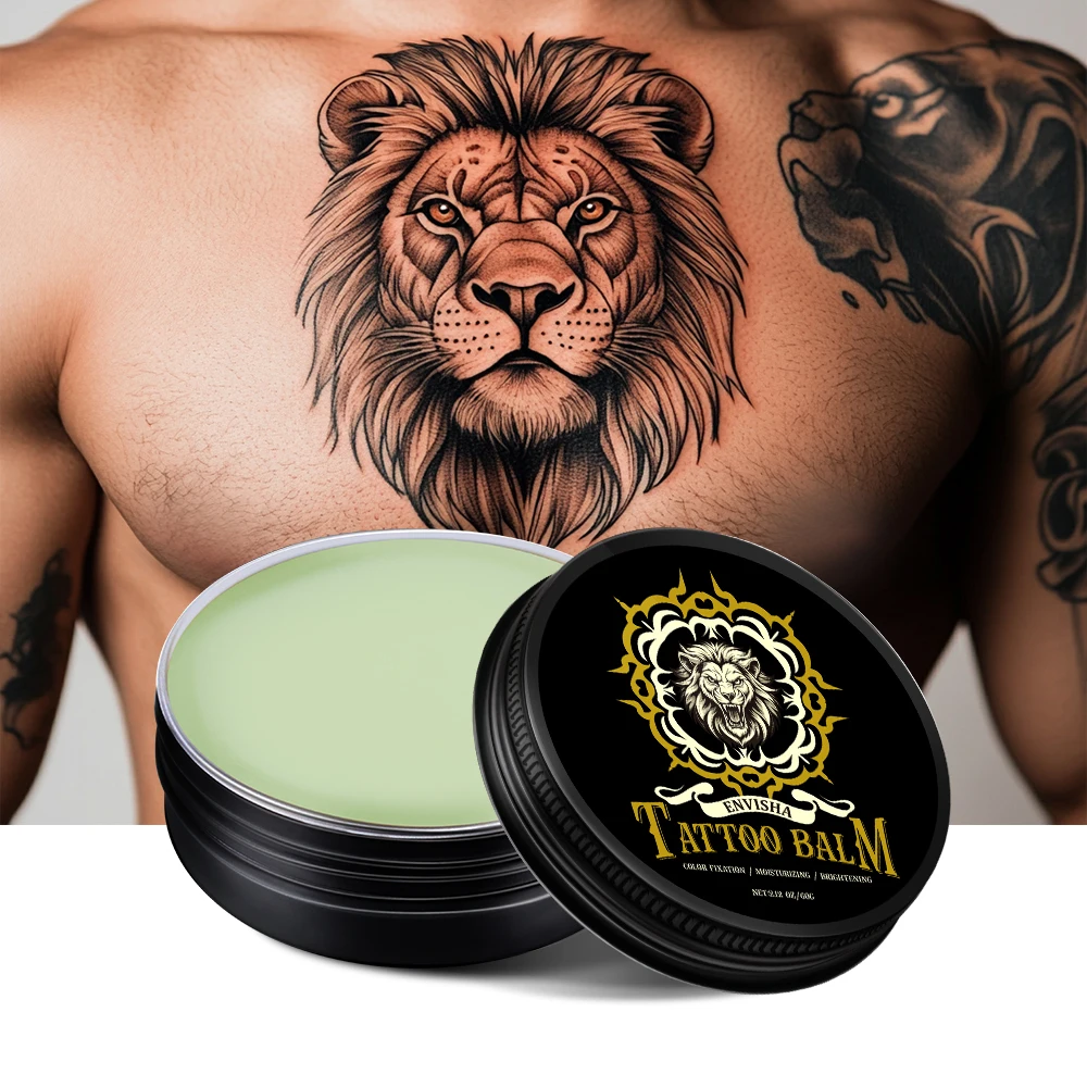ENVISHA OEM Private Brand Body Care Tattoo Care Cream Brightening Healing Refreshing Tattoo Aftercare Tattoo Balm