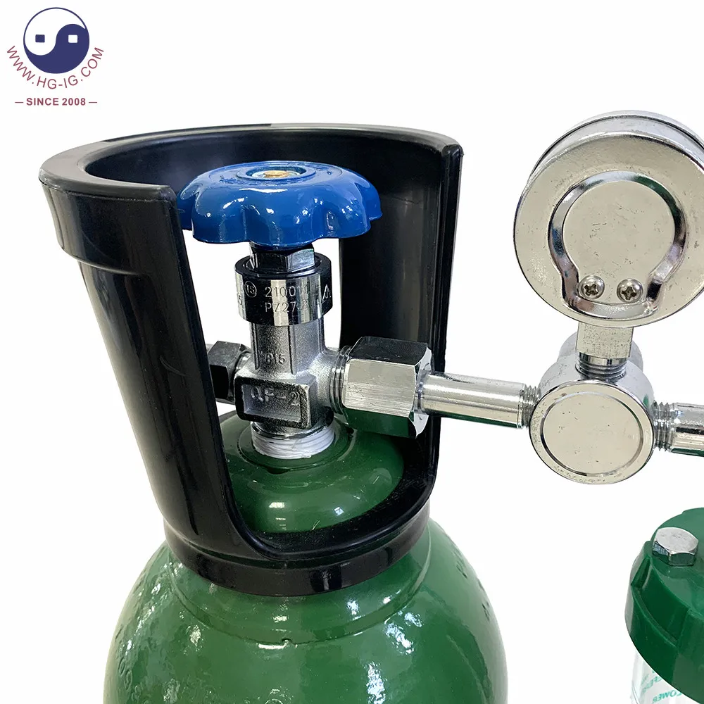 HG-IG10L Medical Oxygen Cylinder,Oxygen Gas Cylinder with Pressure Regulator For sale