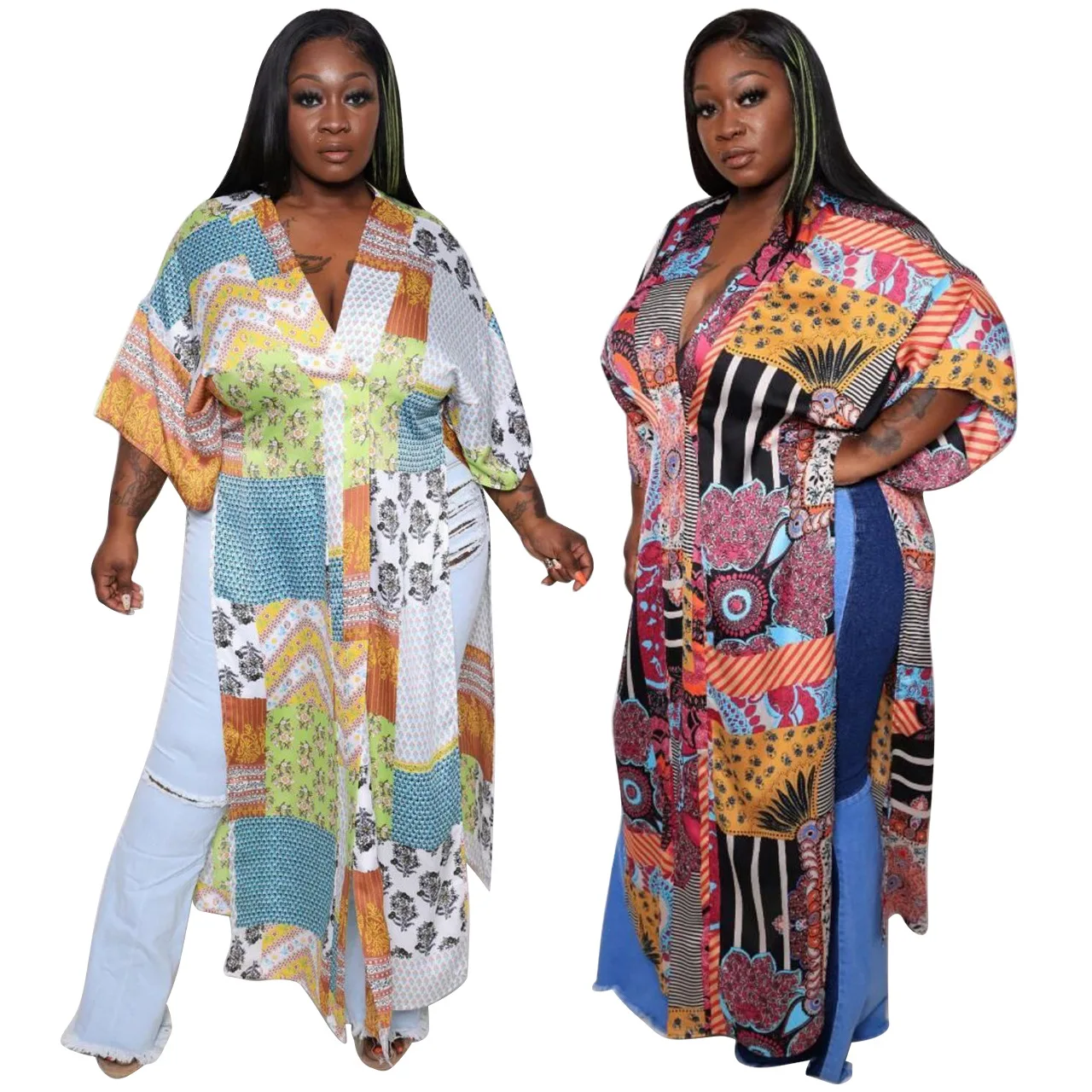 Summer Dress 2024 Clothing Plus Size Women Clothing Midsummer Vacation Wear Vacation Beach Skirt Robe Dress