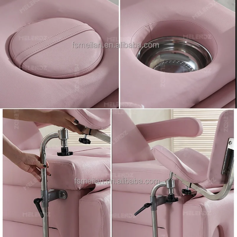 Eyelash Couch Spa Couch Dermatology  Chair Hydro Aesthetician Cosmetic Beautician Cosmetic Lash Beauty Procedure Bed