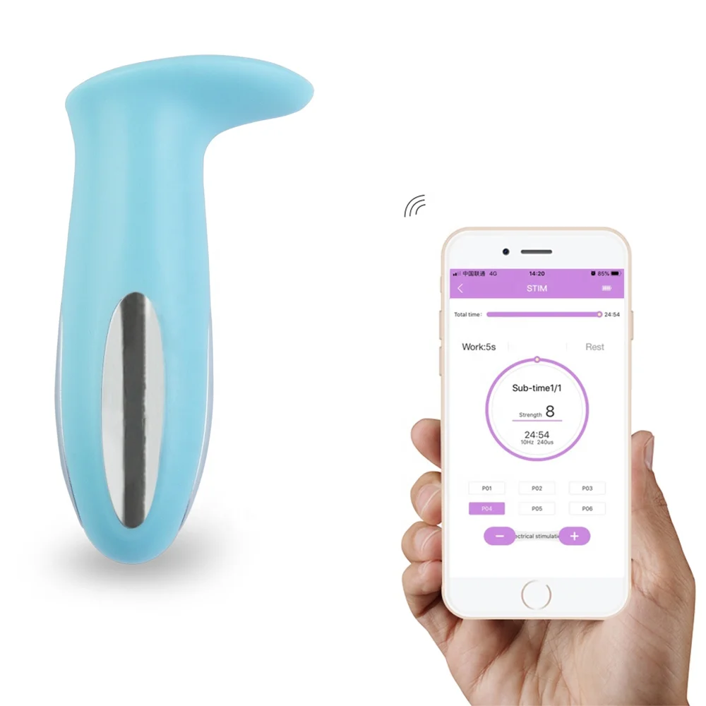 Smart Phone Control Kegel Exerciser With Remote Control For Women Pelvic Floor Muscle Pain Relief EMG Biofeedback Stimulator