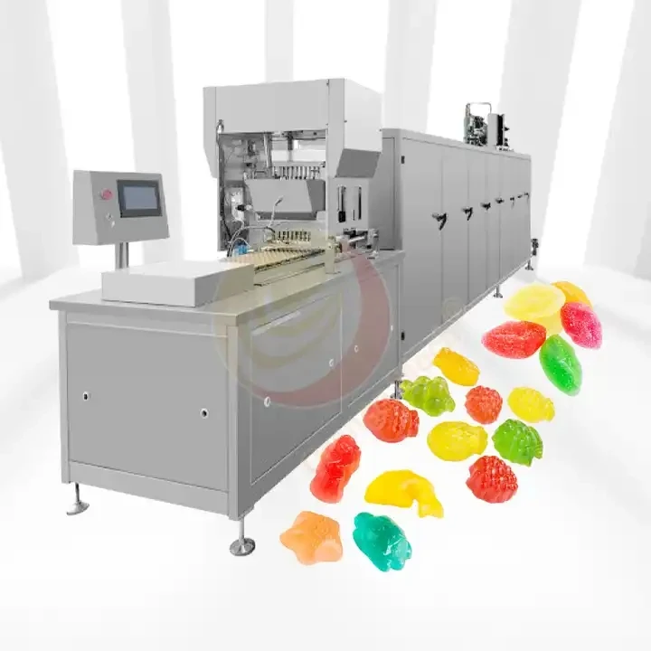 High Speed Automatic Soft Jelly Candy Making Machine Jelly Candy Production Line