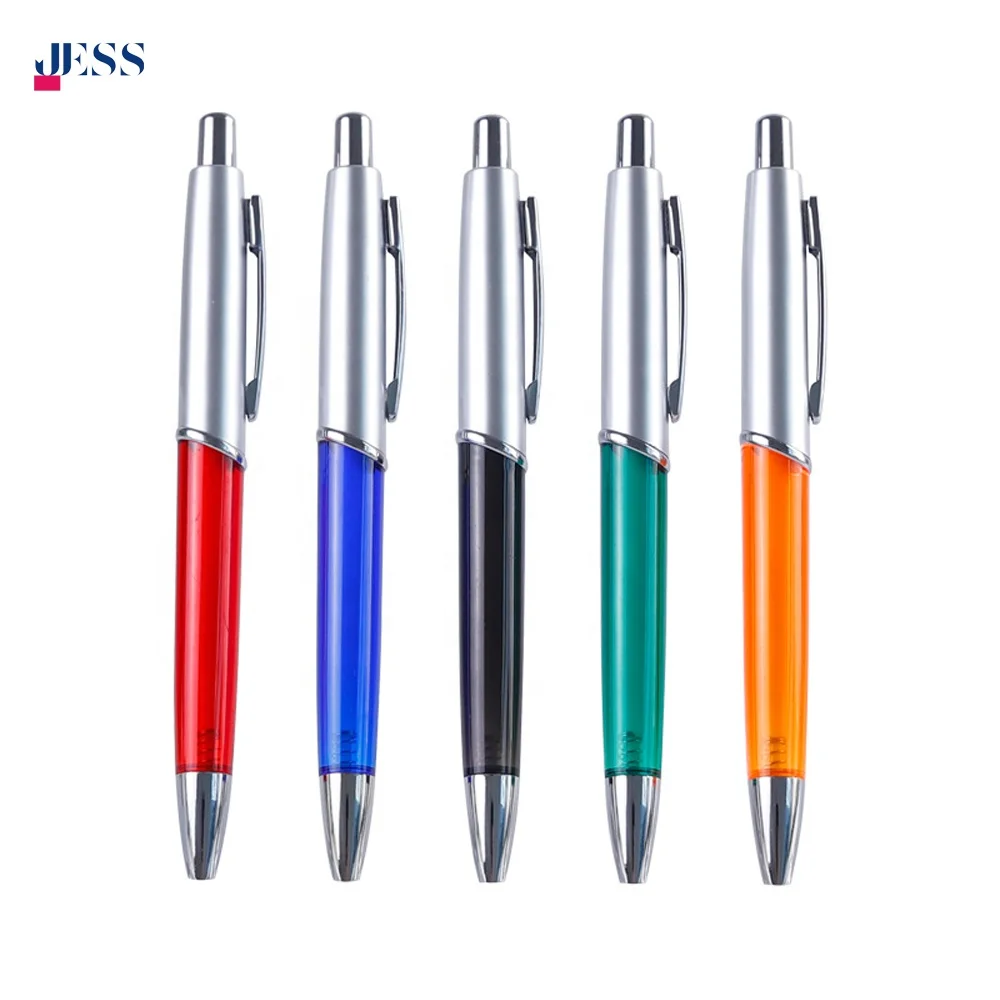 Hot Sale Promotion Gift Ballpoint Pen Plastic Push Button Personalized Gel Refill Neutral Pen for School Office Usage Low Price
