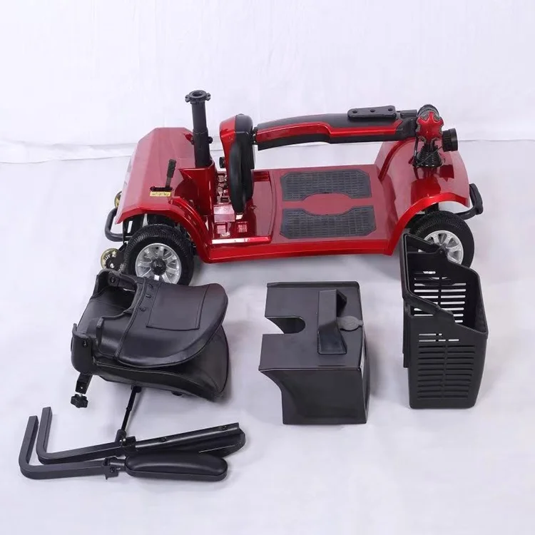 Оптовая продажа с фабрики 4 колеса скутер для пожилых людей электрический способный преодолевать Броды