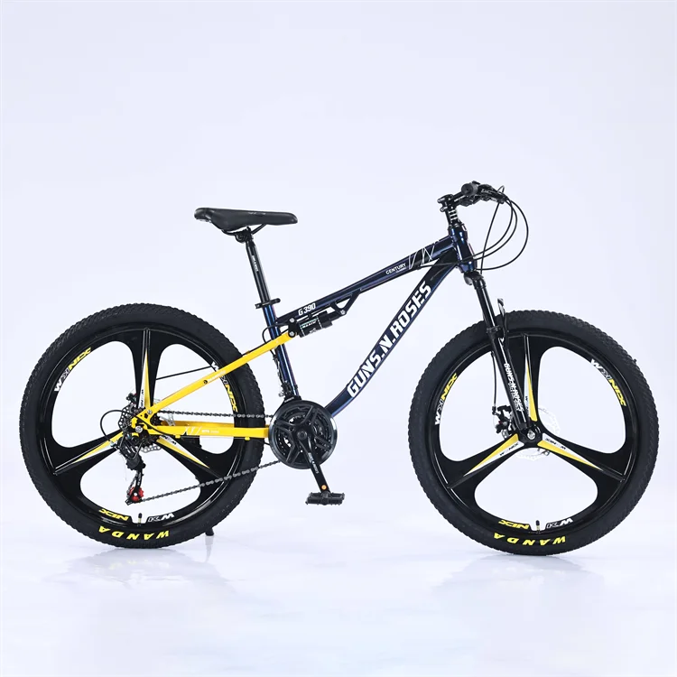 China Factory Cheap 26-Inch 21 Speed High Carbon Steel Stock Bicycle Disc Brake Spoke Wheel Customized Mountain Bike