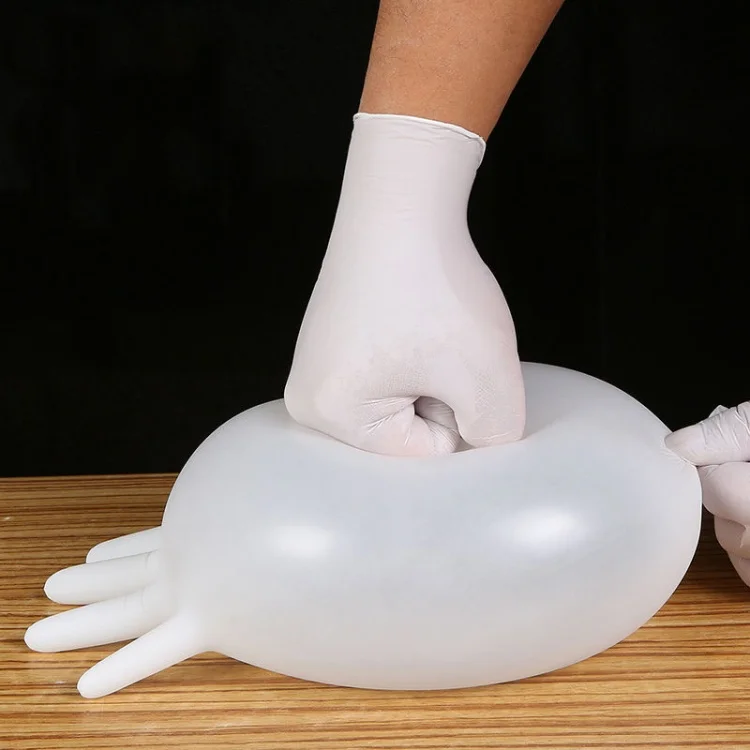 Disposable Nitrile GlovesRubber Powder FreeFood Grade Dust FreeEpidemiological Inspection Gloves