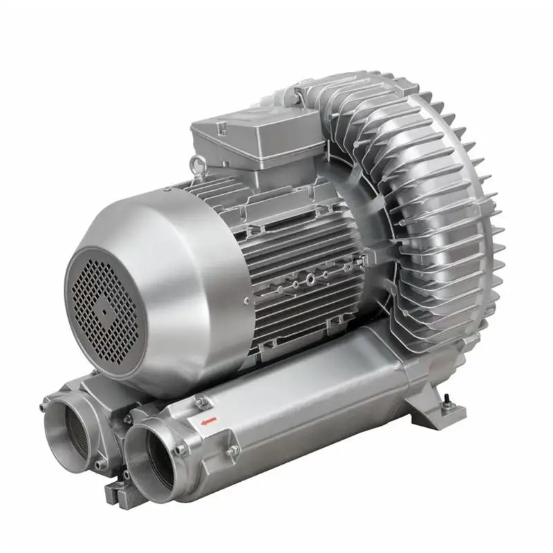 4KW 380V High Quality High Pressure Ring Blower Vacuum Vortex Blower Air Pump Aluminum Alloy CCC CE