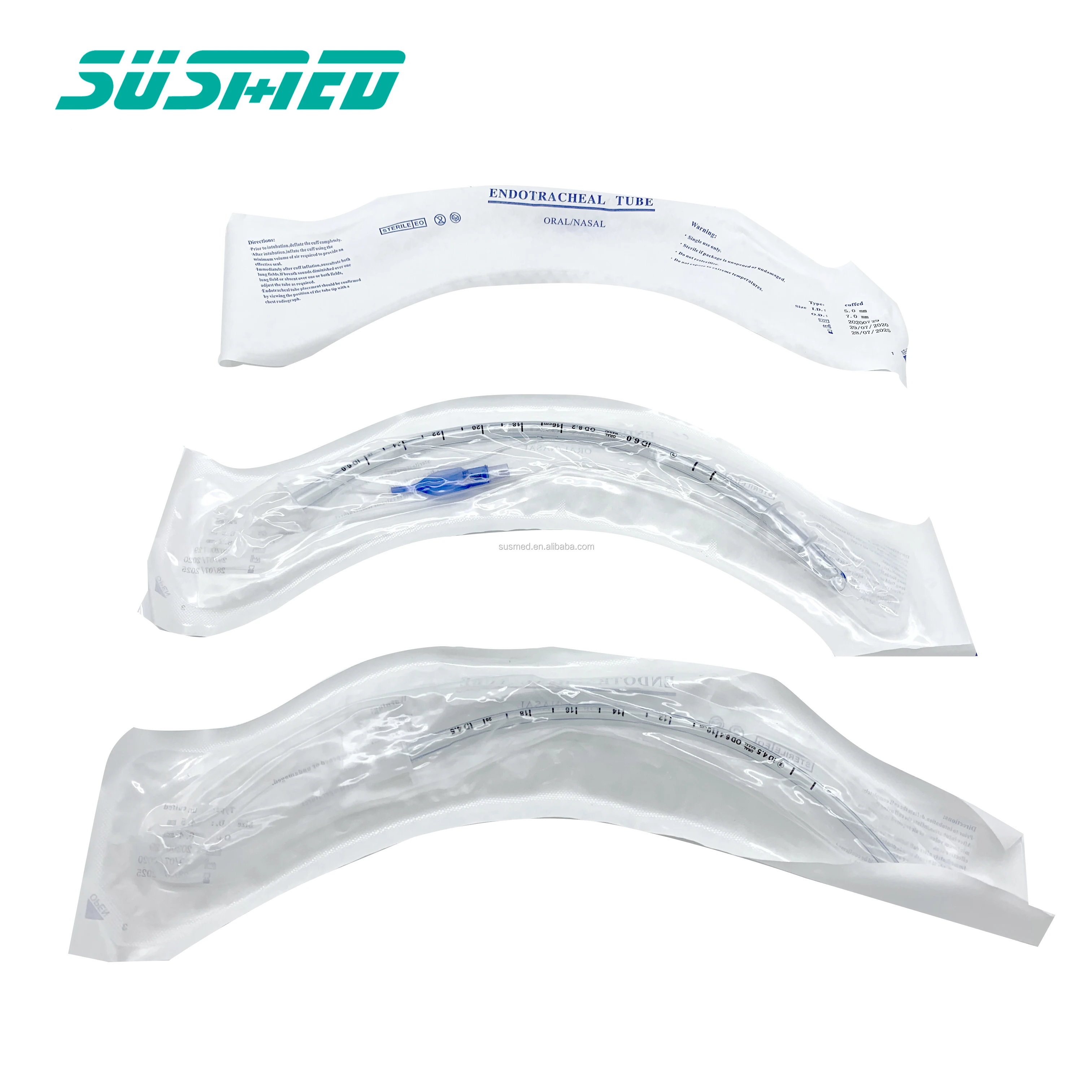 High Quality Factory Medical Disposable Science Tracheal Endotracheal Intubation Tubes