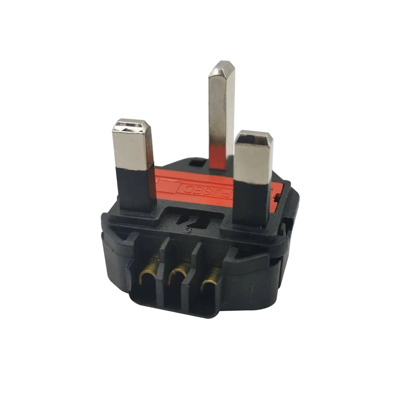 uk  brass pin  bs1363 plug  fuse british plug insert    13a plug
