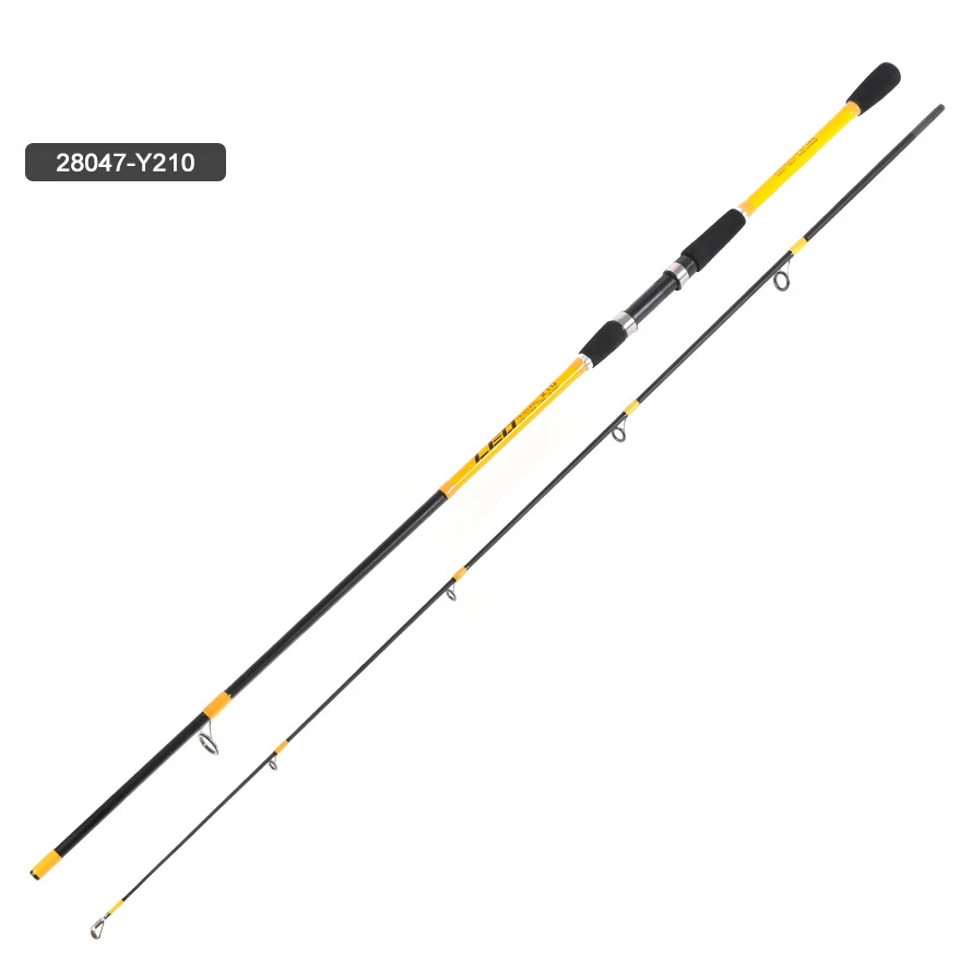 GASTORNI 2 Sections Saltwater Fishing Tackle Carbon Spinning Casting Fishing Rod Hard Carbon Fishing Rods