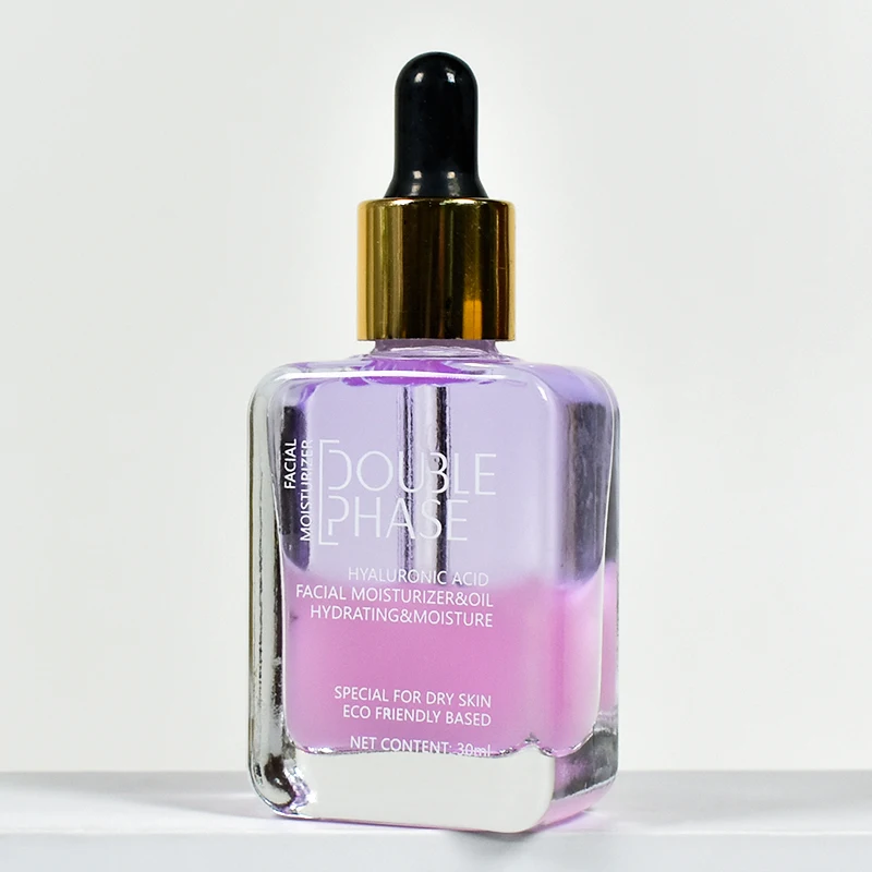 Best Selling Products Anti-aging Moisturizing Organic Hyaluronic Acid Two Phase Serum Lotion