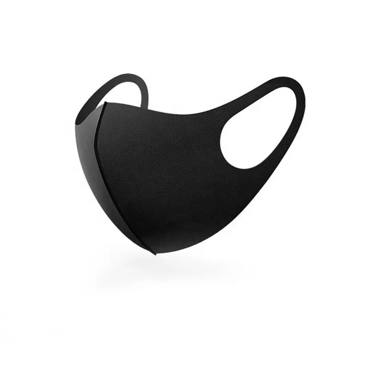 
Custom maskes with logo ice silk fashion facemask reusable and washable wholesale cheap black adult dust designer party maskes 