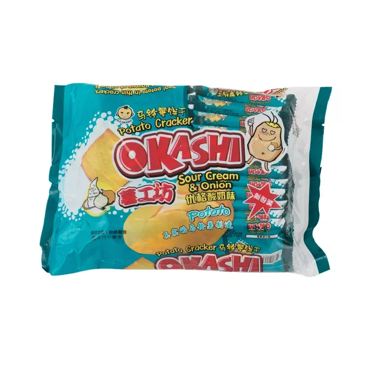 New design custom potato chips bag plastic instant food packaging mini snack bag food