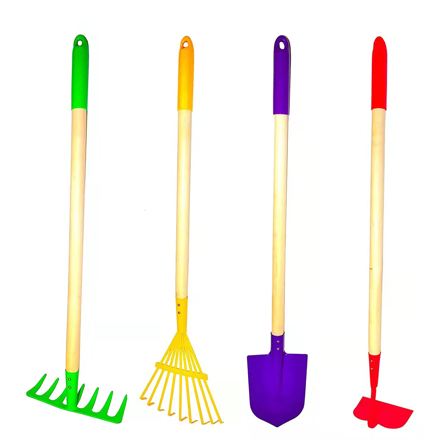 4 pcs garden tool mini set children gardening tool set rake shovel spade Kids Garden Tool Set