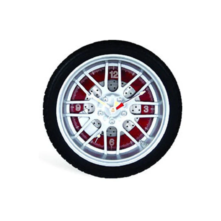 Factory Hot Sale Circular Fashion Modern Single Face Wheel Clock For Office Home Decorative