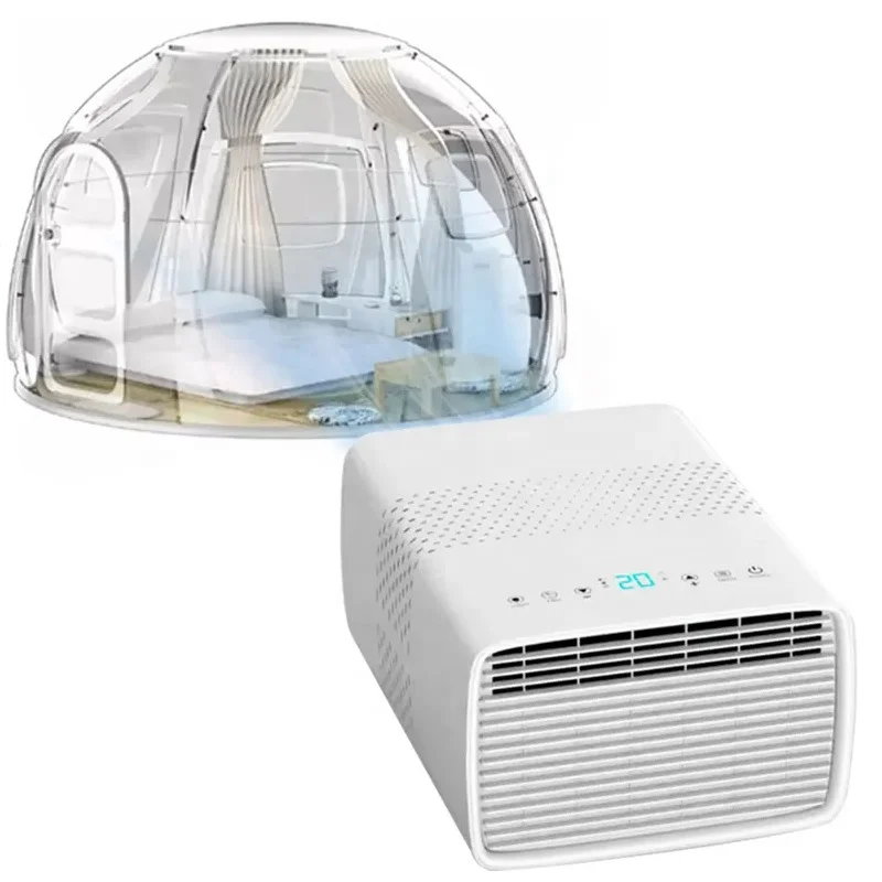 1400Btu Air Conditioner Potable Air Conditioning 220v Compressor Cooler Conditioner For Travel Camping Outdoor Working