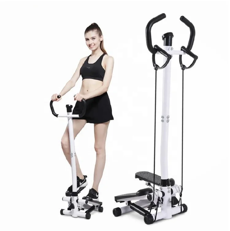 Portable Home Aerobic Exercise Fitness Equipment Treadmill Mini Stepper with Rope