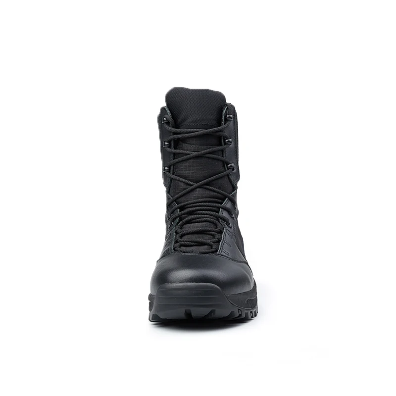 Tactical Boots Hanagal 8 Inch Hard Wearing Boots Combat Boots Outdoor Shoes for Men Black OEM & OEM