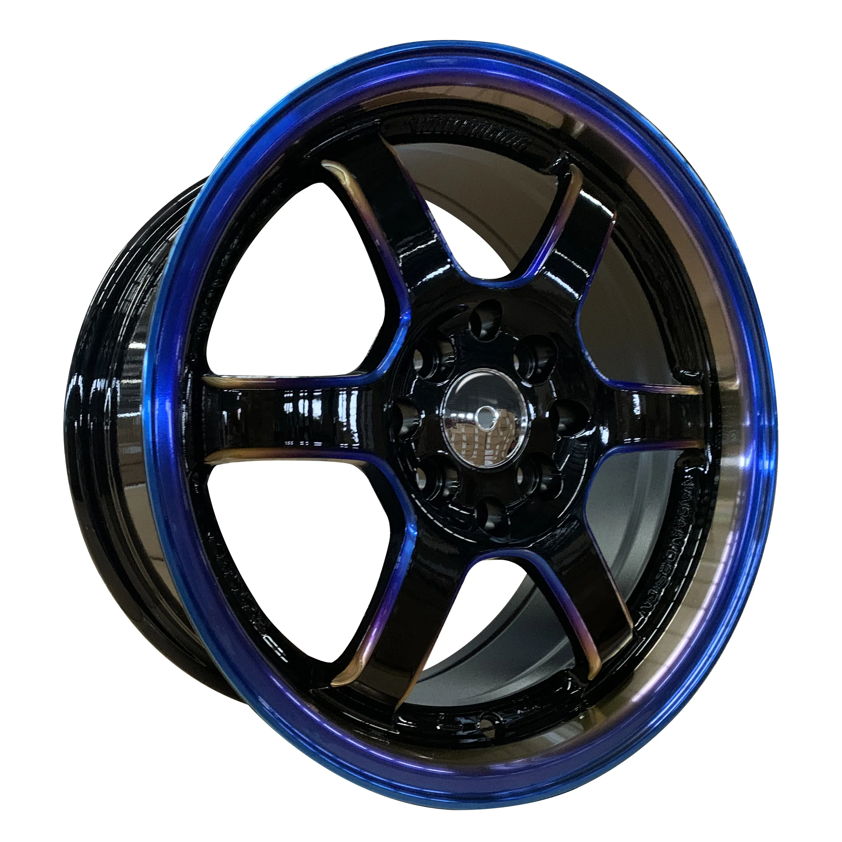 558 Factory 15 16 17Inch Chameleon Car Alloy Aluminum Wheel Rim For TE37