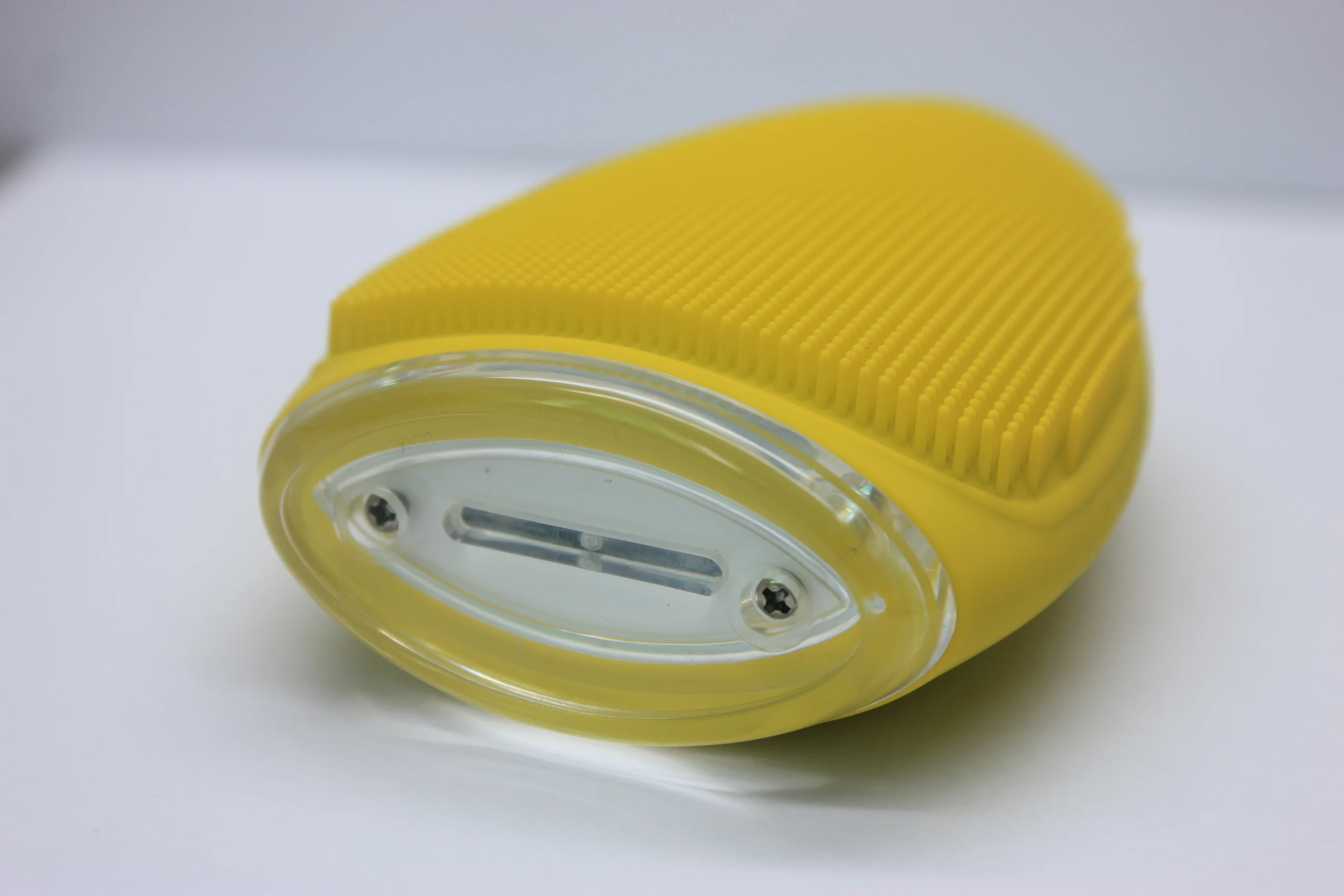 Custom Logo Mini Face Care Deep Clean Rechargeable USB Vibrating Facial Cleansing Brush Electric Silicone Facial Cleansing Brush