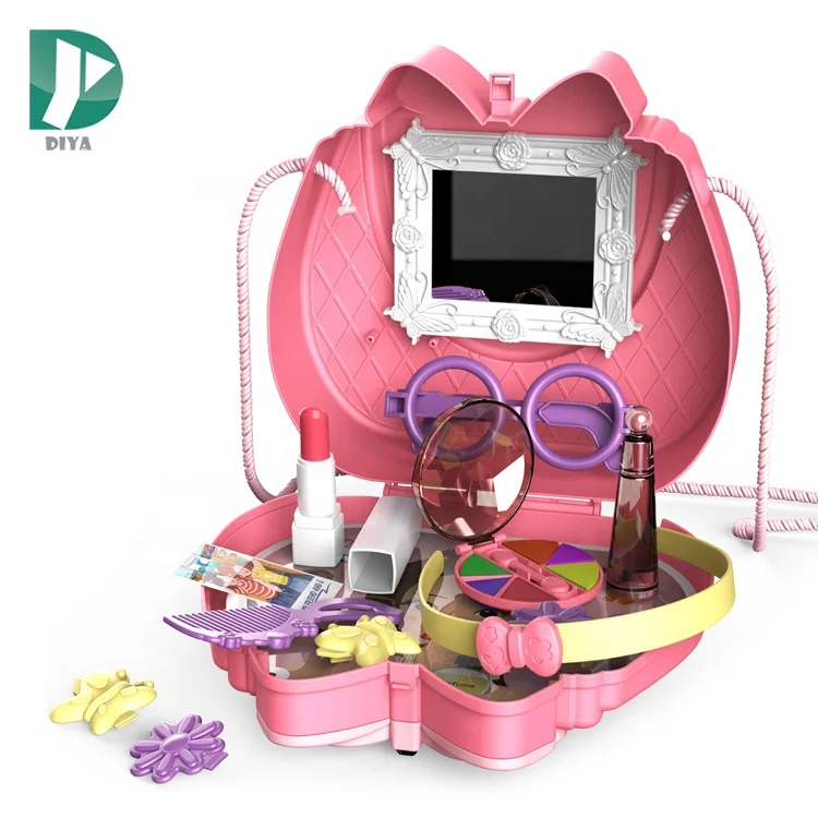 Baby girl toy makeup leisure time shoulder bag pretend play makeup set toy for girls