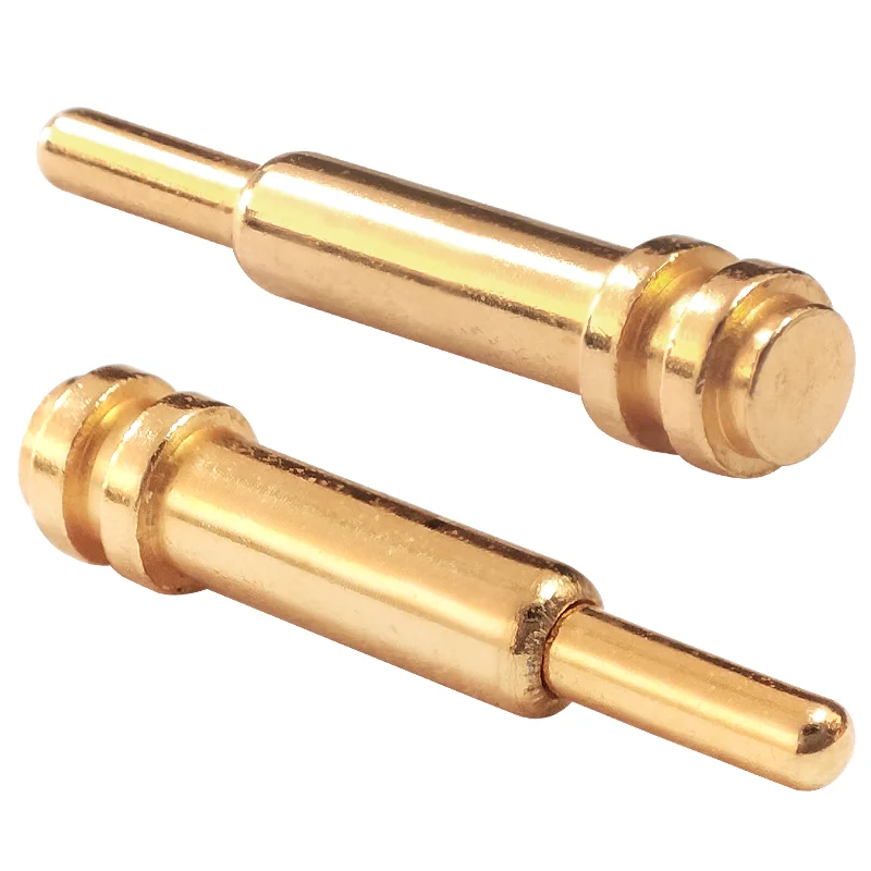 Customize Length 5V2A 12V 2A Single Pin In-Mold Injection Gold Plated Waterproof Pogo Pin Connector