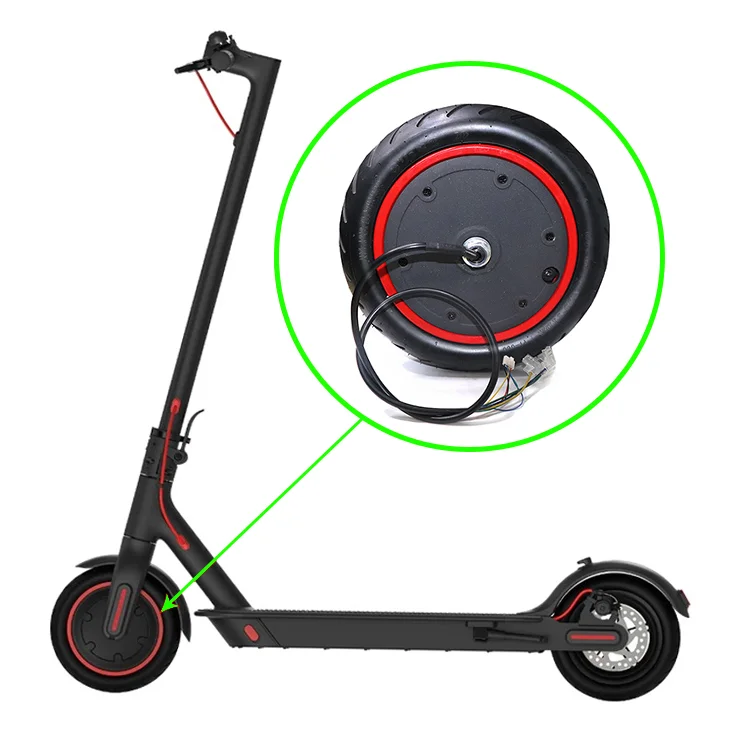 Available sizes 250w 350w 500w brushless 10 inch scooter motor electric scooter conversion kit