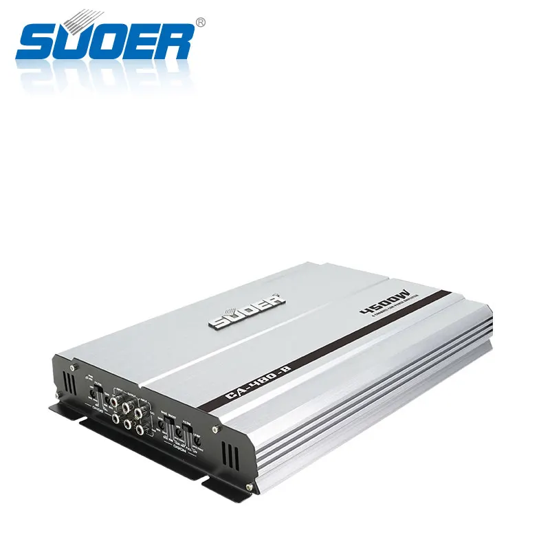 Suoer CA-480-B 12V 1000 watt  4 channel sound car 4x80W big sale wholesaler