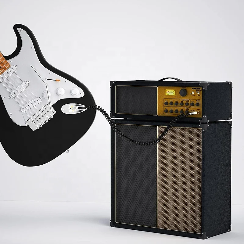 Xput 6.35MM Audio Spiral Coil Spring Guitar Right Angled Jack To Jack Coiled Cable 1M 2M 3M 5M 10M 15M 20M 30M